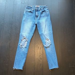 Levi's 721 Highrise denim